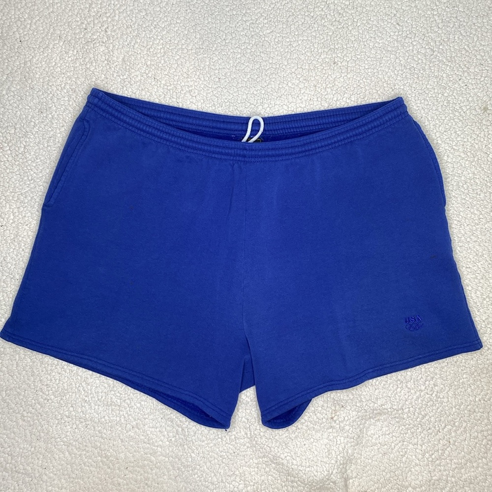 Vintage USA Olympic Sweatpants Shorts: Size 41”